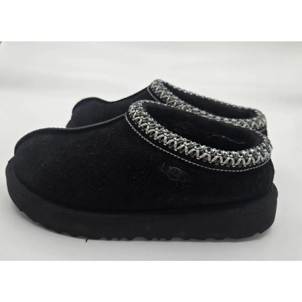 Ugg Tasman Size 11 Black Toddler Girls Boys